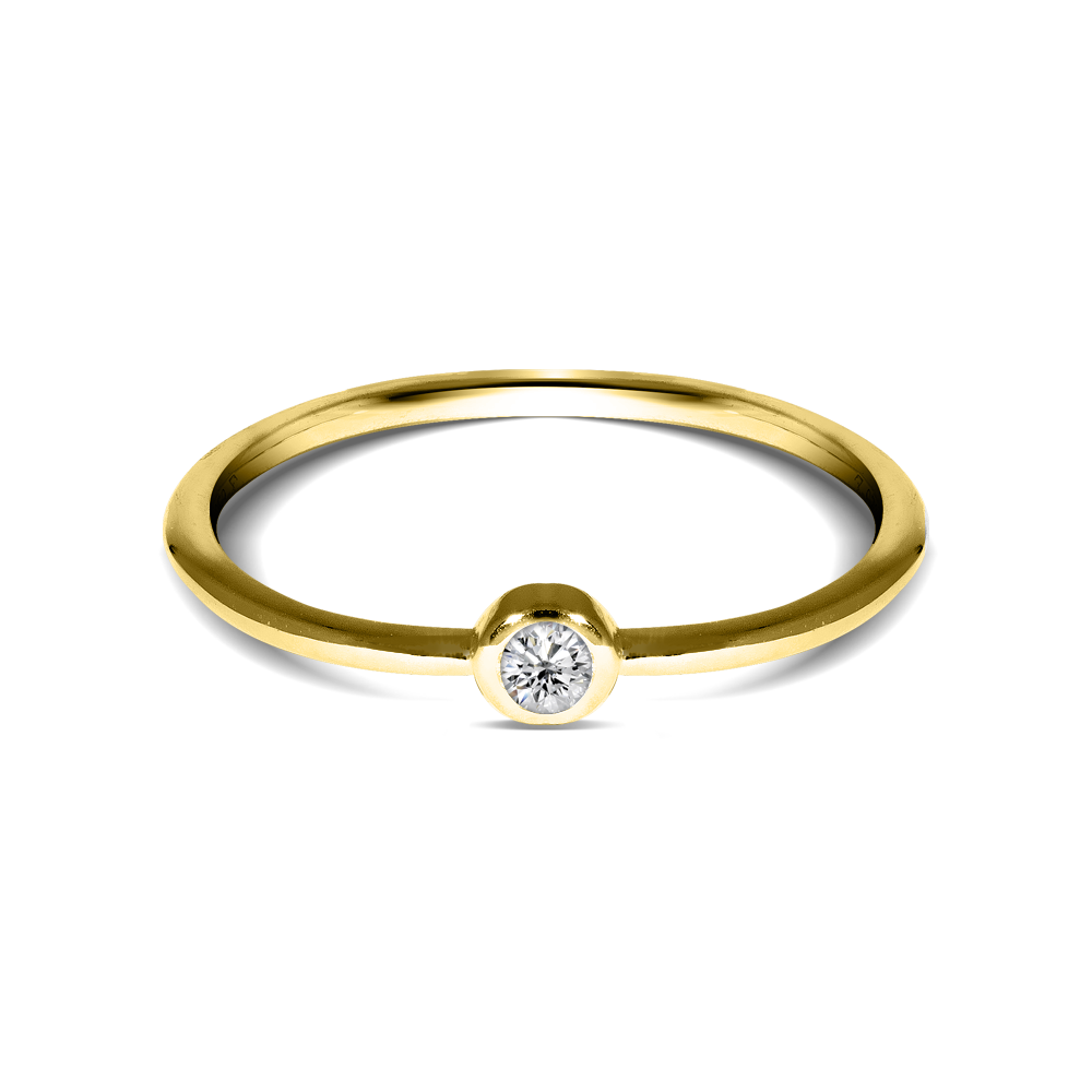 NUTANA - The Unusual Solitaire Ring