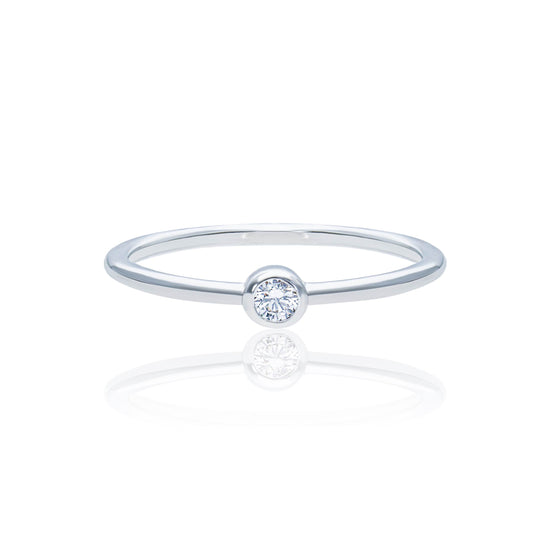 NUTANA - The Unusual Solitaire Ring