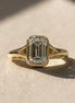 Bezel Set Engagement Ring