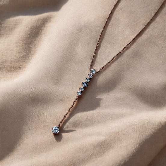 7 Stone Necklace