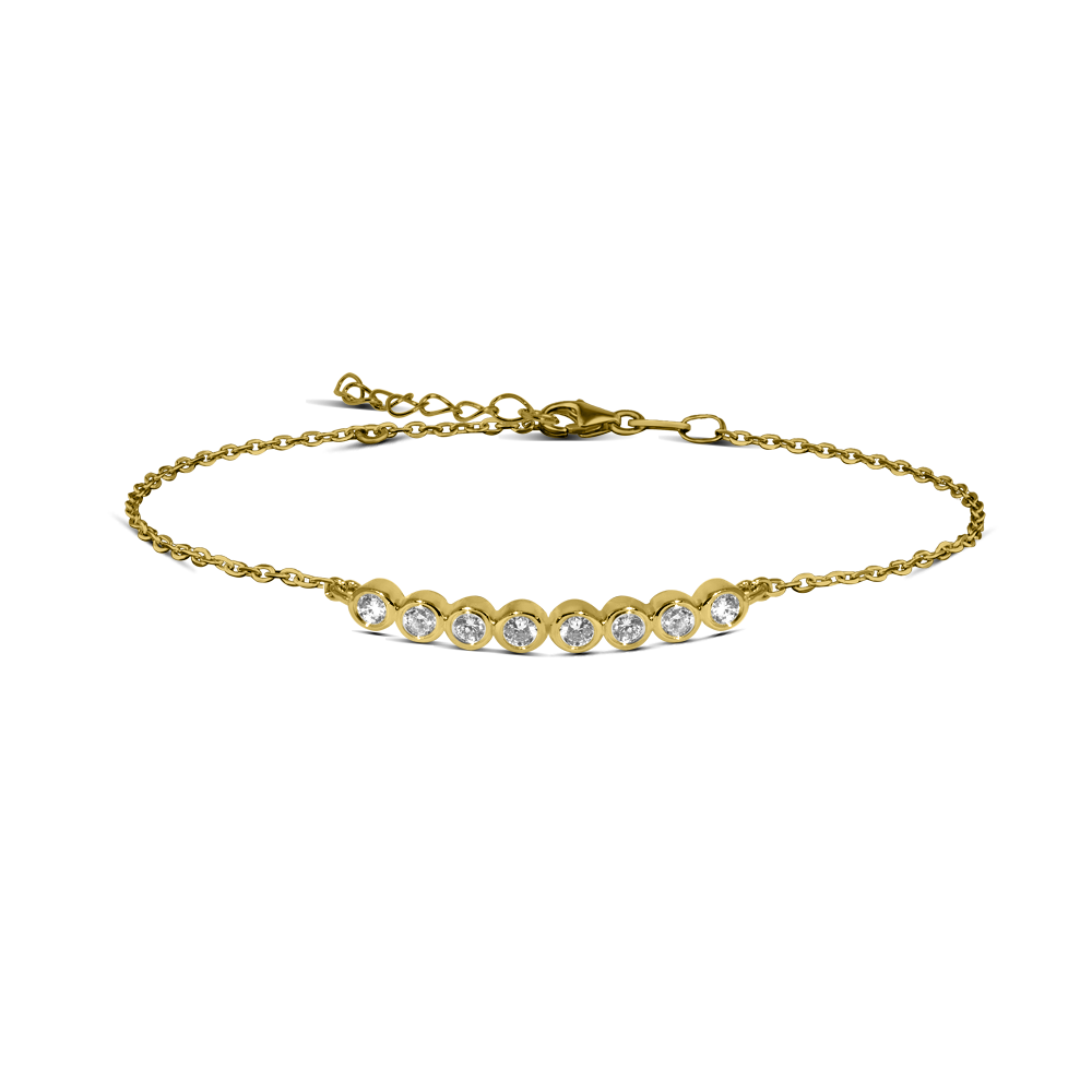 NUTANA - Round Bezel Bracelet