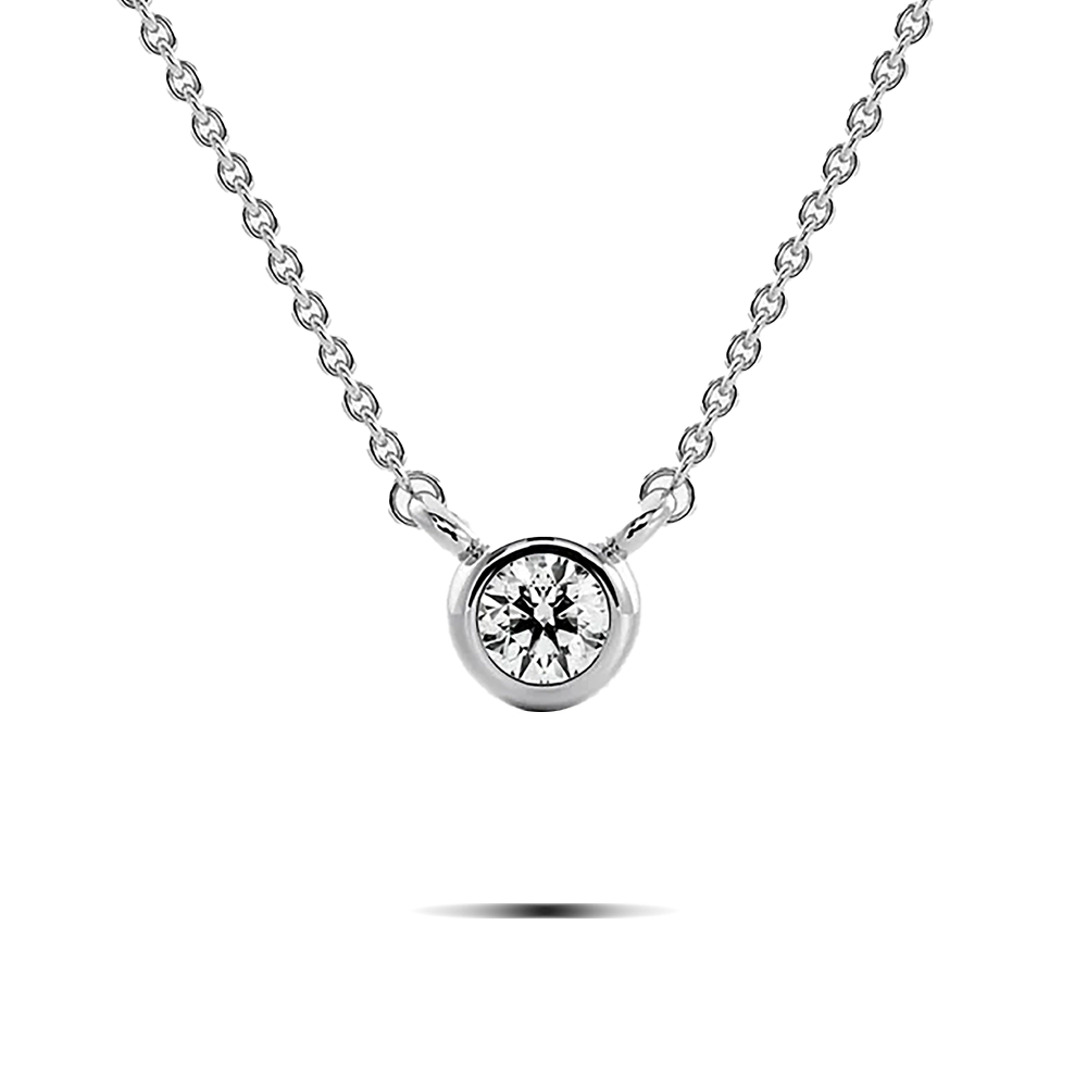 NUTANA - Solitaire Bezel Necklace