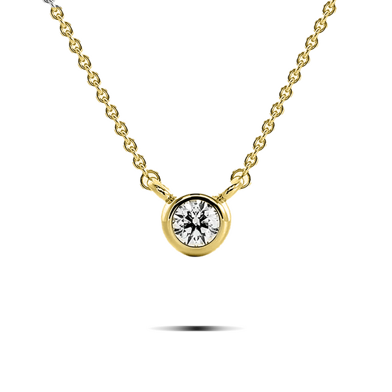 NUTANA - Solitaire Bezel Necklace
