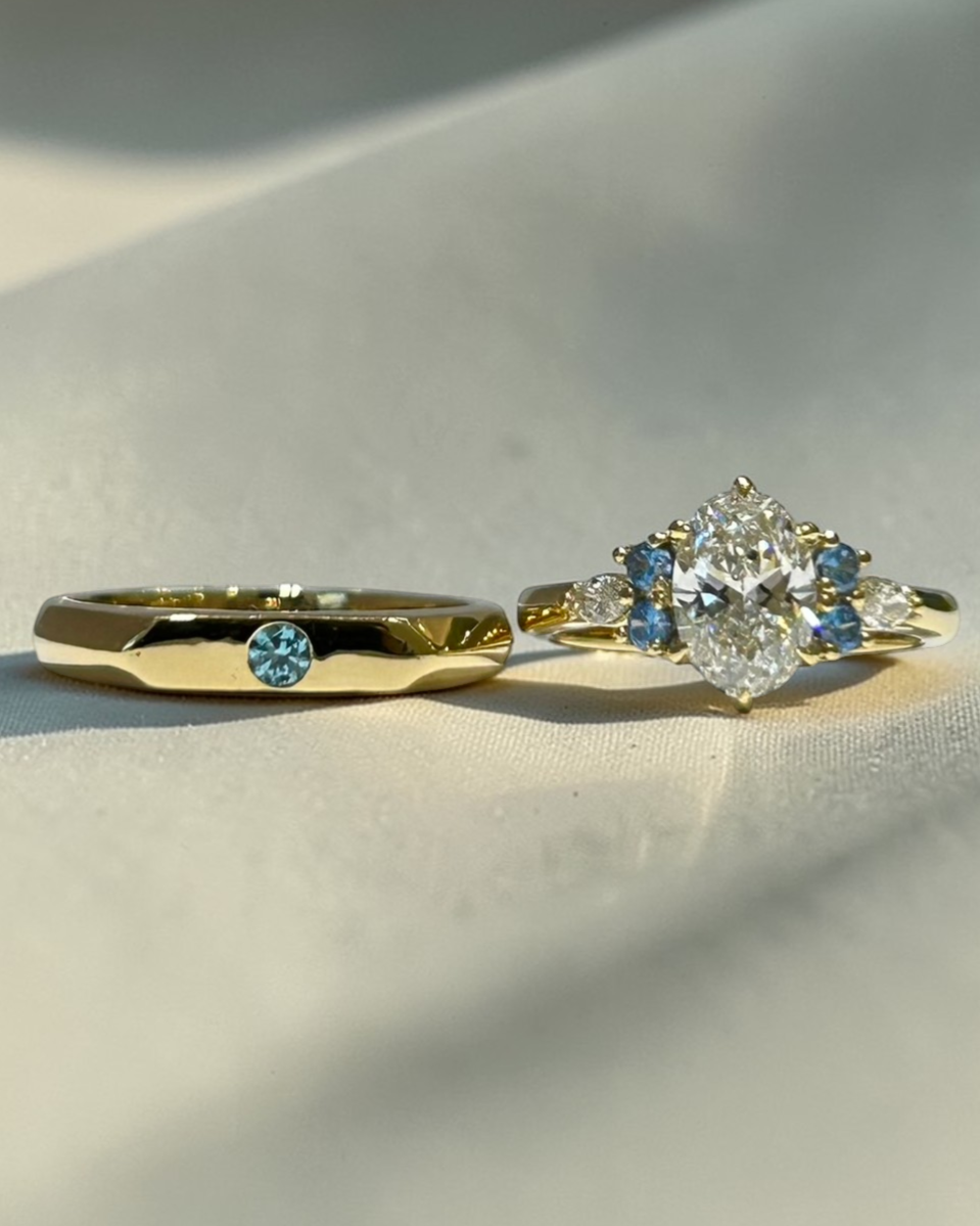 Birthstones Wedding Ring