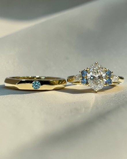 Birthstones Wedding Ring